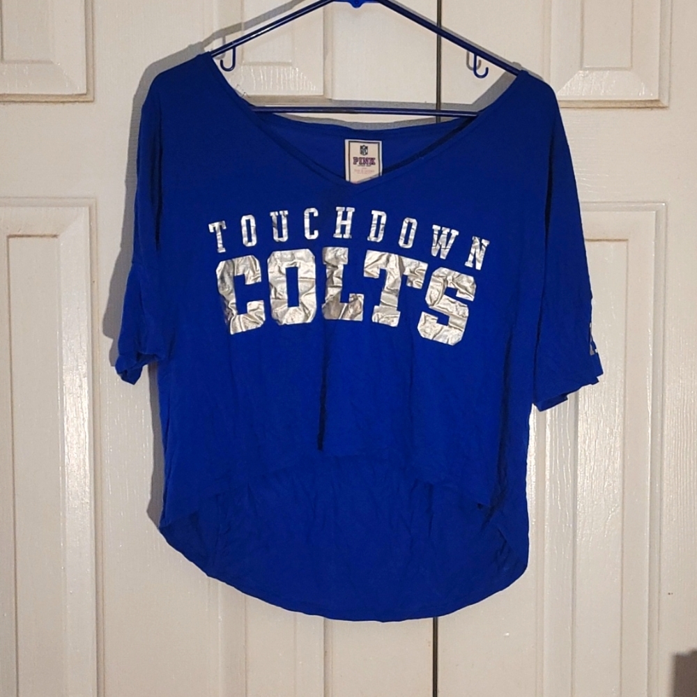 Vs pink crop top tee